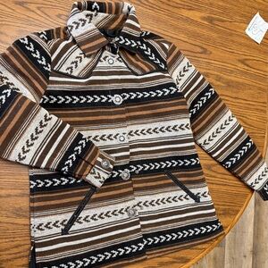 Orvel Denim Striped Jacket